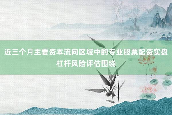 近三个月主要资本流向区域中的专业股票配资实盘杠杆风险评估围绕